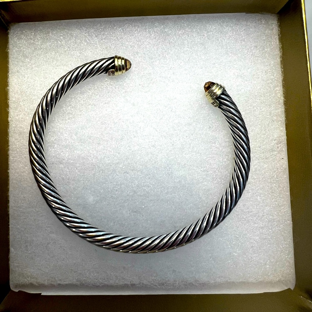 Authentic David Yurman gemstone bracelet, citrine